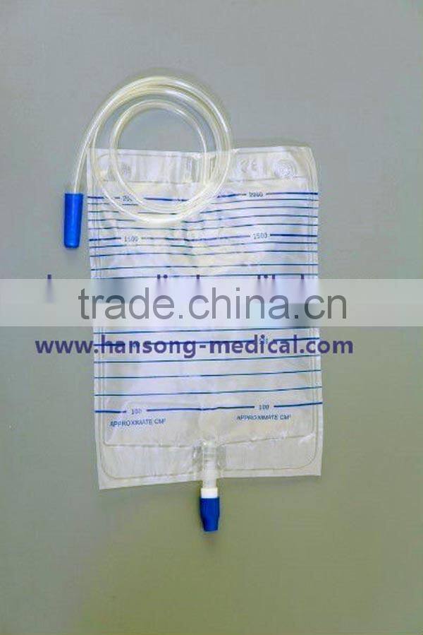 High Quality 2000ml Urinary Drainage Bag Pocket Urine Bag