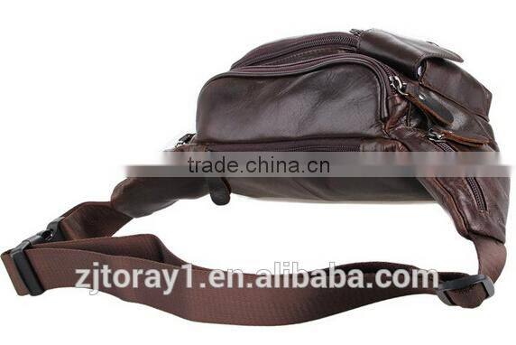 High Quality Handmade Leather Travel Waist Bag