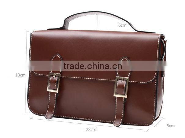 British style retro bag satchel bag lastest school bag