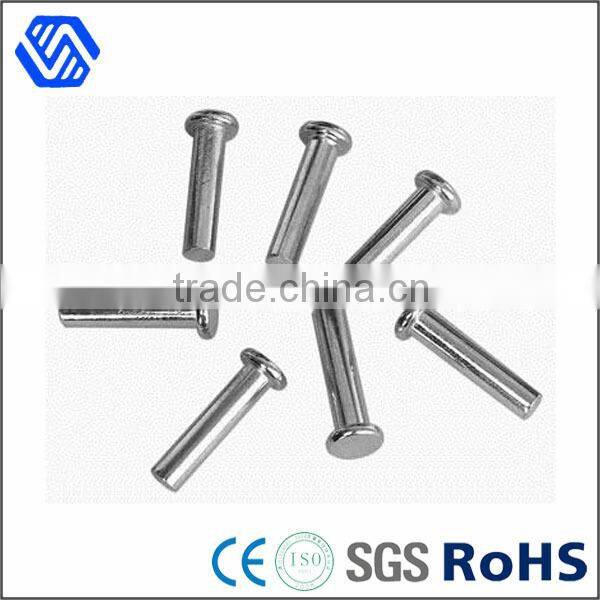 CNC parts didferent color metal stamping parts steel rivet pin
