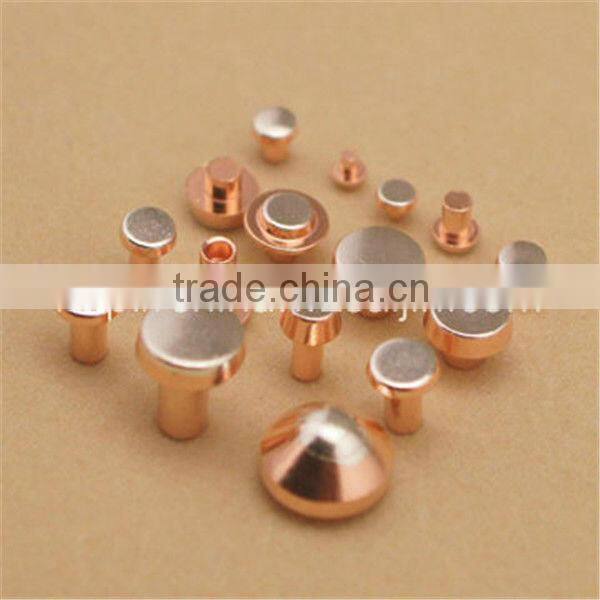High Transmit Electric Current Conductivity Electrical Silver Copper Alloy Contact