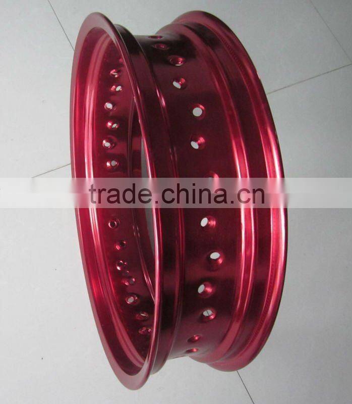 Hotsale !!! MT 3.50-17" Golden color supermotard 36 spoke wheel