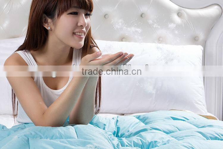 2015 Peach Colored Goose Feather Down Comforter Sets