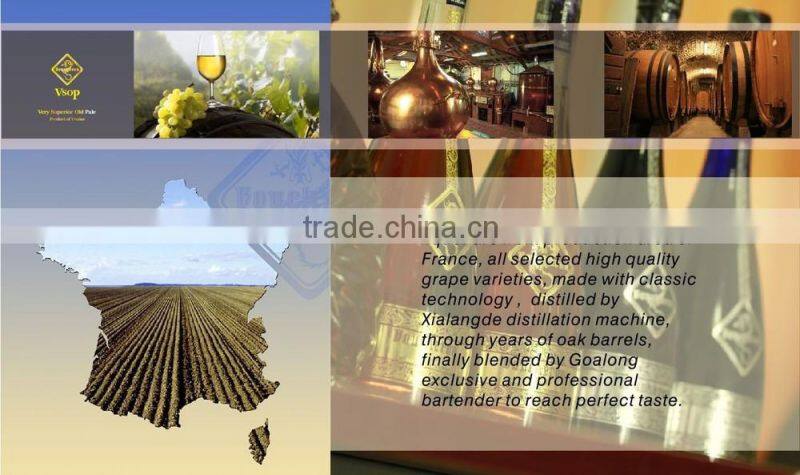 Goalong is a popular brandy liquor names in France