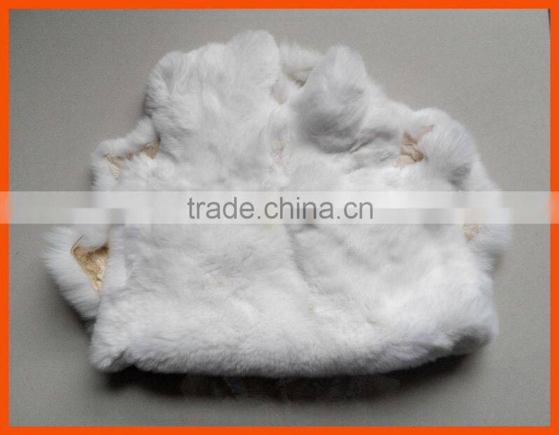 Tanned rex rabbit skin, rex rabbit pelt for garment
