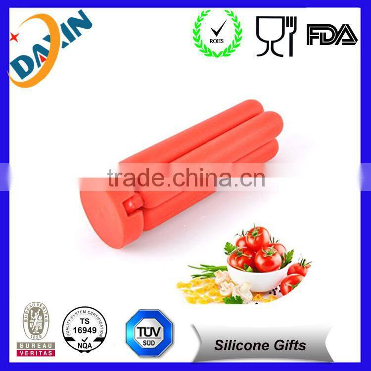 Wholesales Christmas's day gifts silicone foldable round bowl with lids