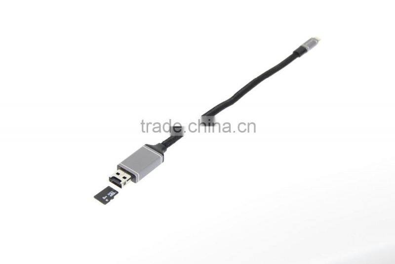 OTG Cloud 15cm round braided cable with high quality