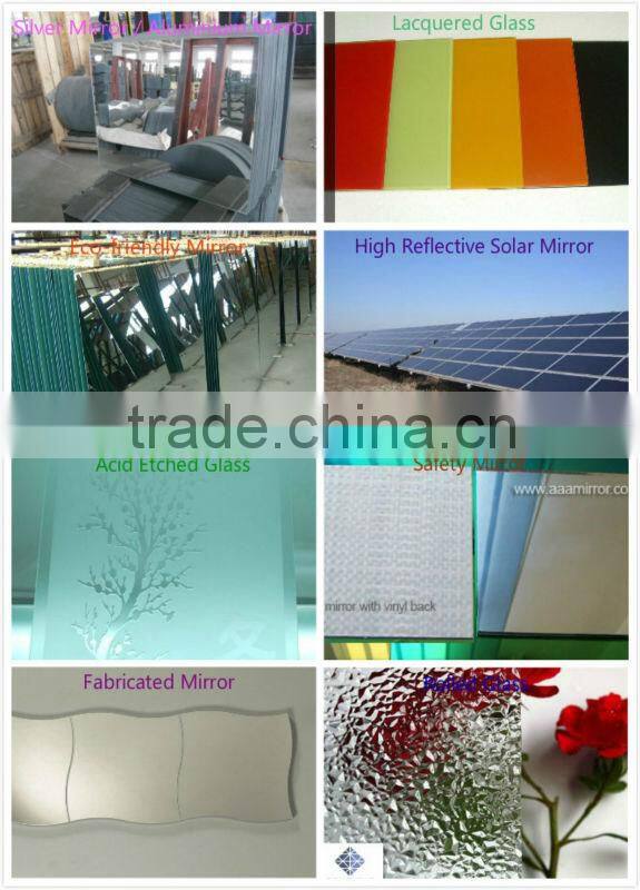 Acid etched glass! morden acid etched glass! decor acid etched glass with quality