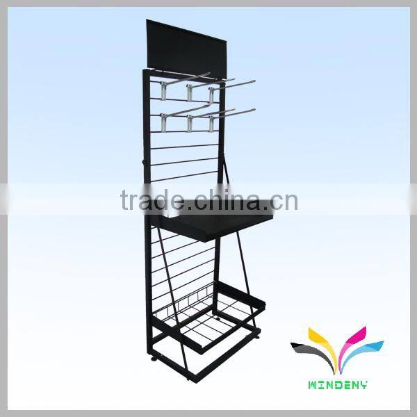 High Quality Best Price Black Cigarette Display Metal Rack