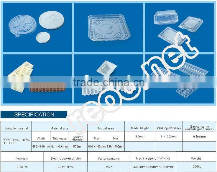 Bops plastic thermoforming machine low investment high quality high efficiency