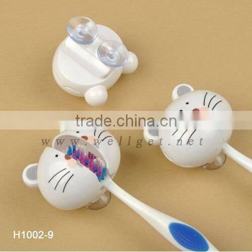 H1002-9 Cat Animal Children Toothbrush Holder