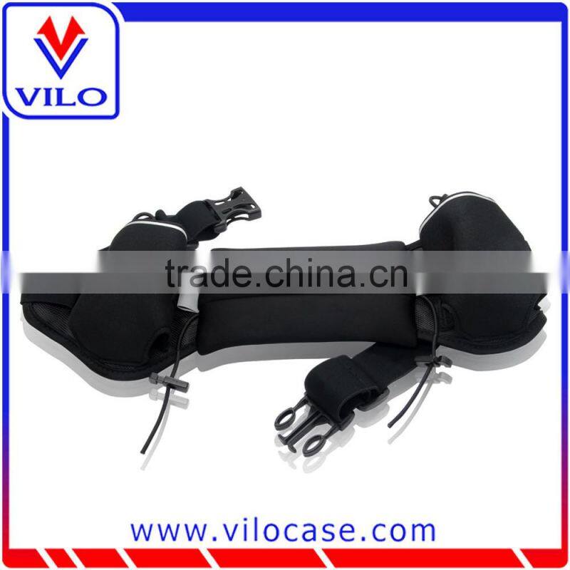 factory wholesales Running Belt Fitness Cell Case Workout Belt Riding Elastic Waist sports Bag with water bottle holders