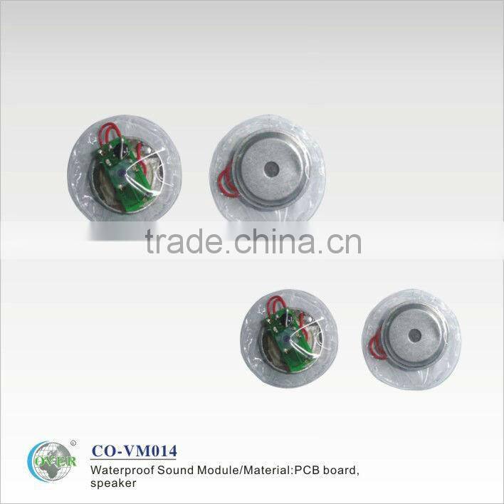 Water-proof Sound Module for greeting card,toys,music box etc