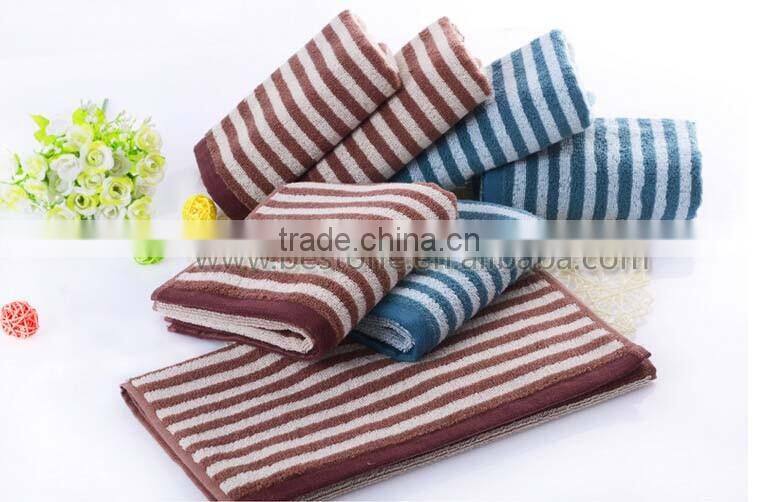 Soft Cotton Striped Face Towel