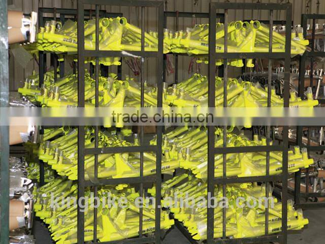 Aluminum alloy basket onebody with alloy fixie handlebar fixie single speed bicycle parts