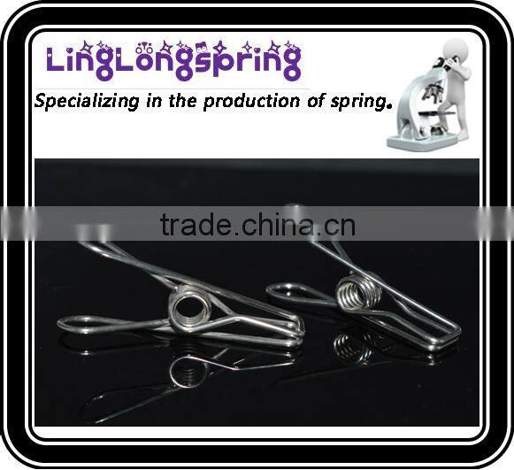 304 stainless steel metal torsion spring clip
