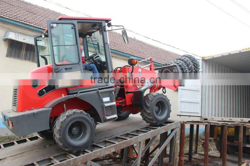 WOLF ZL10A mini wheel loader for sale 1 ton loader Qingzhou loader