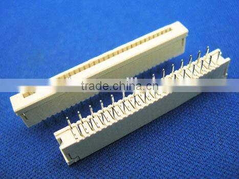 1.00mm Pitch FFC/FPC Connector With Zif-Lock Type Straight Pin
