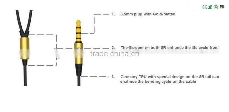 In Earphone Stereo Mono Handfree mp3