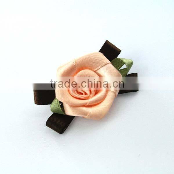 Custom ribbon rose flowers