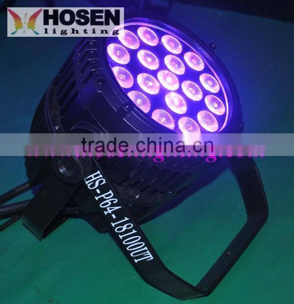High Power 18X10W led par light