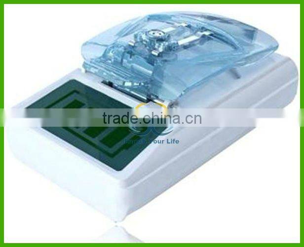 Universal charger with USB port and LCD