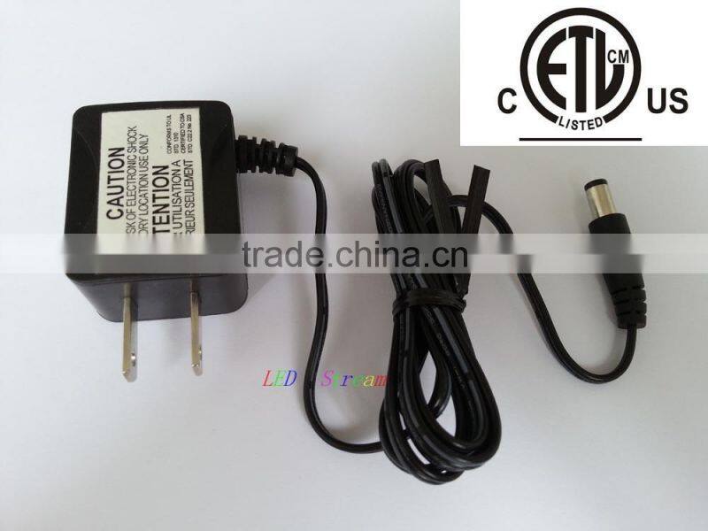 US Plug Indoor Adapter AC100-240V DC12v for decorative String Lights