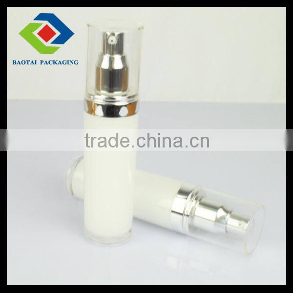 50ml Straight Round recyclable cosmetic storage container,whit cream bottle