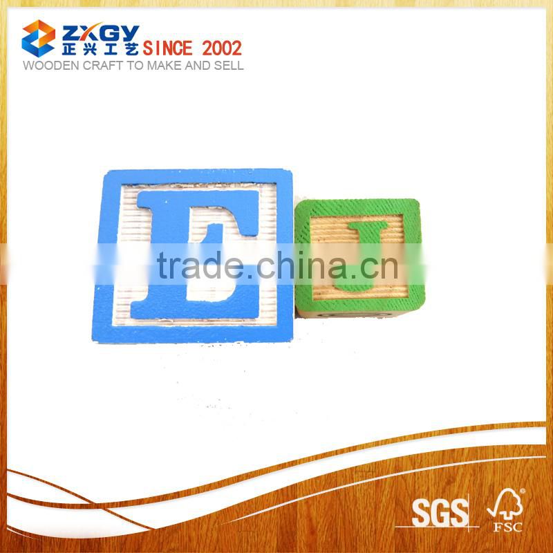 Wooden Number Dice, Wooden Letter Dice, Custom Wooden Dice