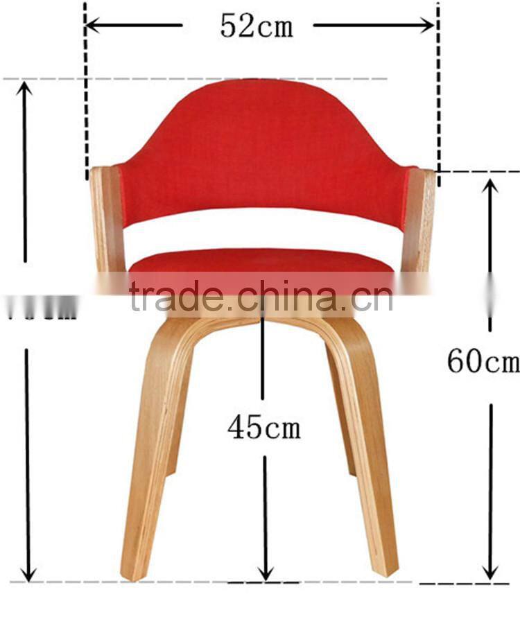2016 New style cheap solid wood pu Washable comfortable dining chair Y377