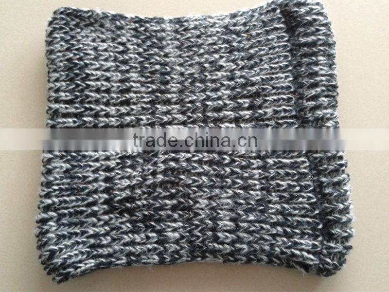 Knitted Infinity Somple Scraf Snood High Quality Neckwarmer