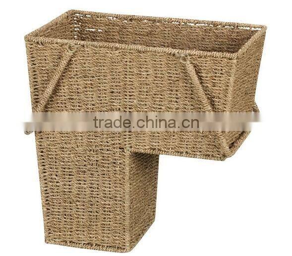 2016 Hot Sale Handmade Stair Storage Basket