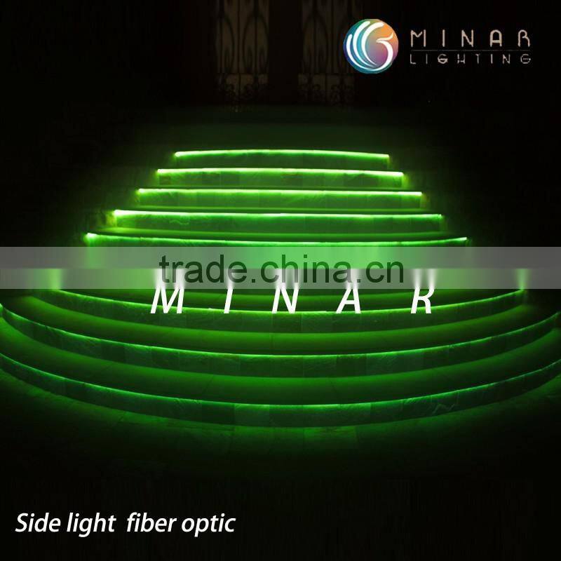 2015 China manufacturer side glow stair step light for exterior stair