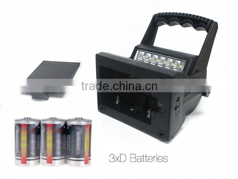 Powered By 3*D Battery 120-200LM Adjustable Working Light