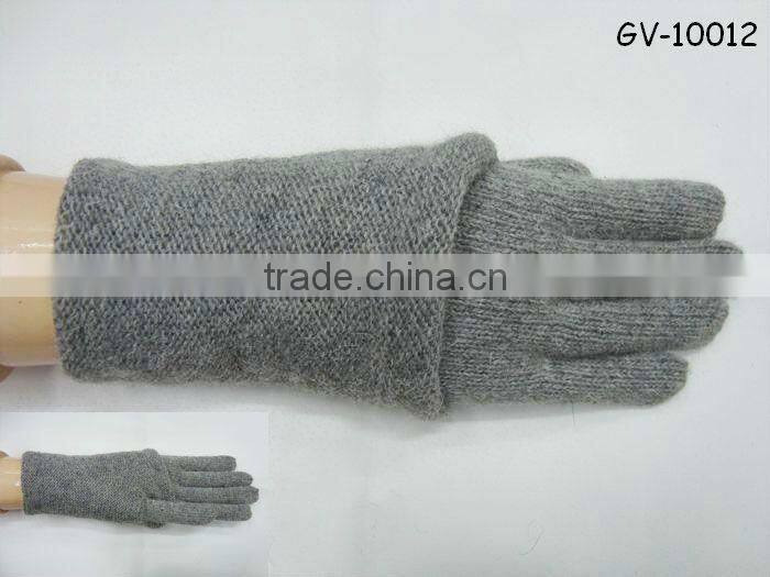 Fashionable jacquard knitted glove GV-10000