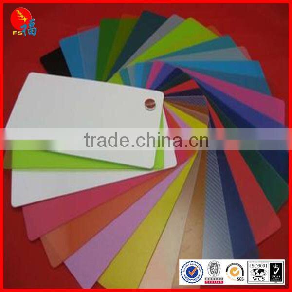 super clear rigid transparent GAG film for heat-seal