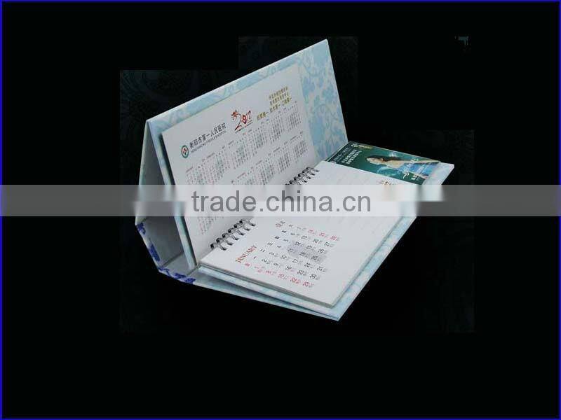 Custom printed colorful Logo desk calendar