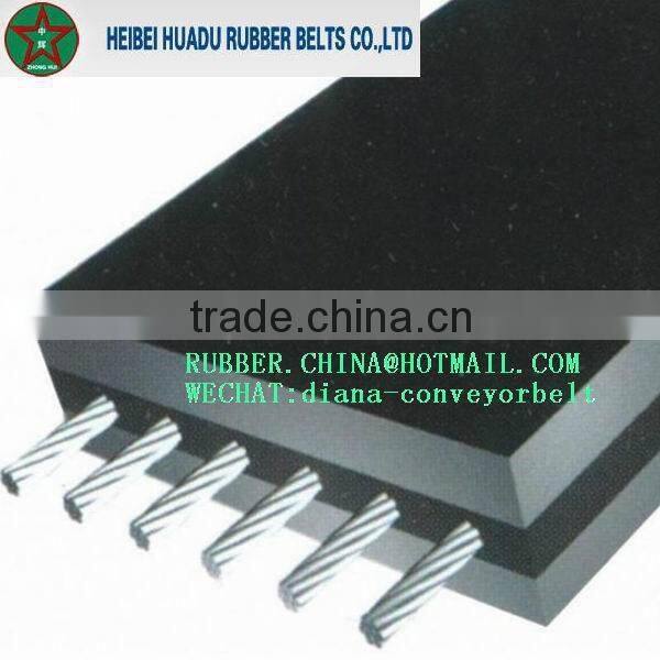 high quality ST 6300 Steel Cord Conveyor Belt