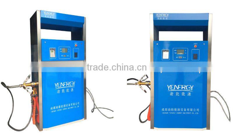 salable intelligentized single mass flowmeter LNG dispenser