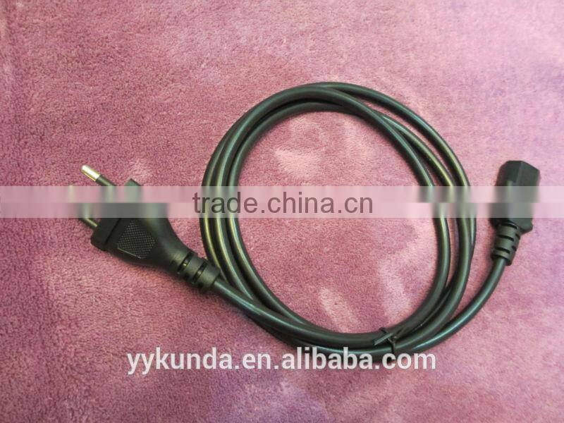 Inmetro approval with ground for class I appliances brazil power cord