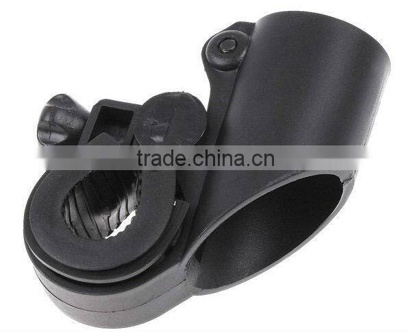 cheapest and universal plastic flashlight holder/bike front mount