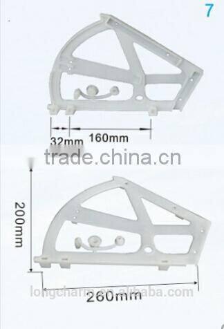 gray plastic two layers shoe rack shoe rack bracket YL-016 made in China