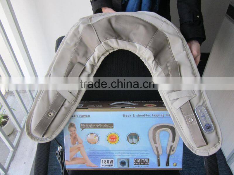 Shoulder massage tools,massage wrap warm neck massager,neck and back massage