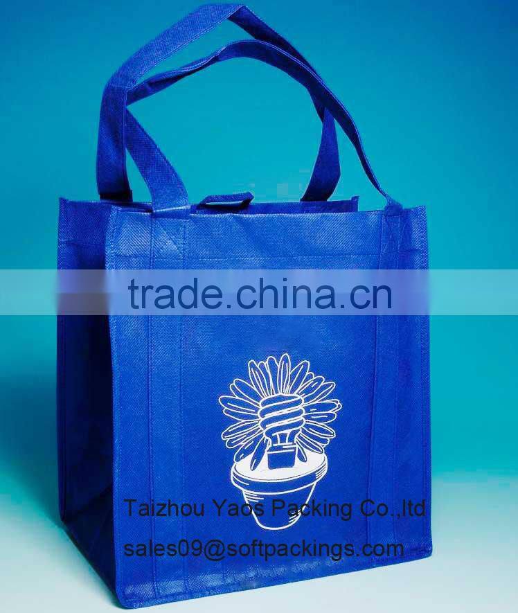 wholesale reusable shopping bag, custom non woven tote bag with zipper, new design non woven shopping bag