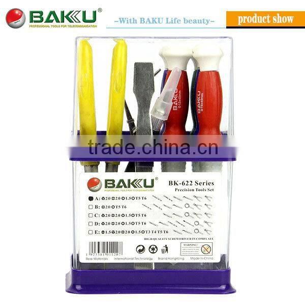 High quality precison screwdriver set fit kind of electrical tools and moblie phone (BK-622)