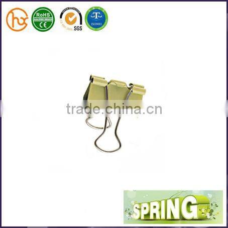 printed metal paper binder clips
