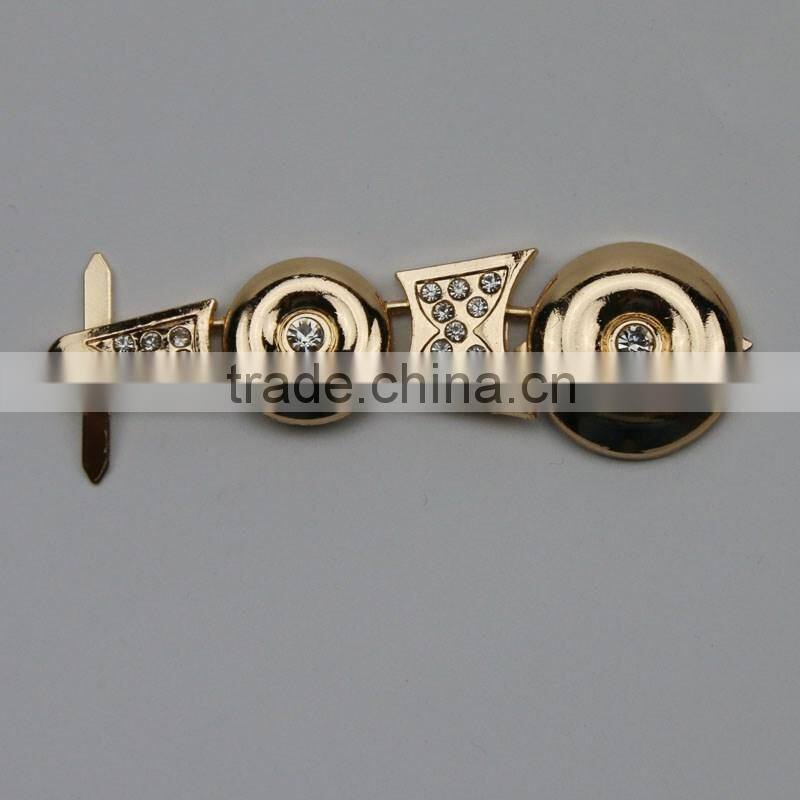 ladies strip sandals shoes acrylic rhinestone decorative shoe buckles