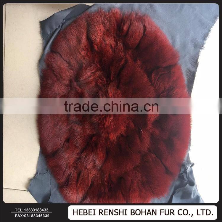 Wholesale High Quality Animal Fur Rugs /Fox Fur Cushion