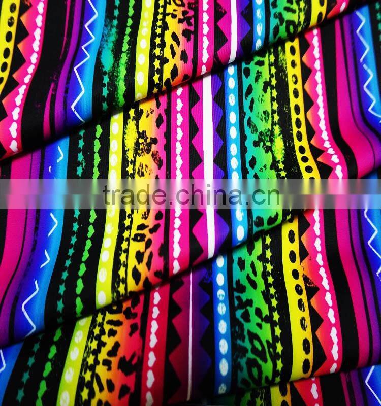 Wholesale High Elasticity Shrink-resistant 3D printing Spandex Nylon Fabric For Swimwear