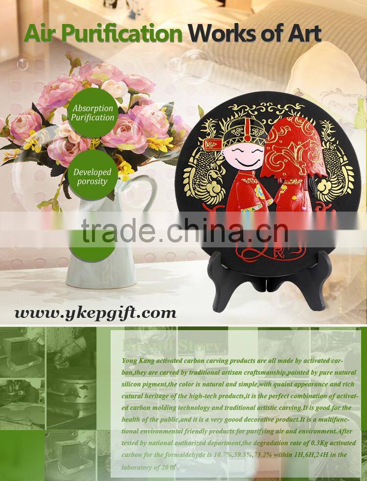 wholesale China traditional activated carbon wedding doll gifts for home decoration